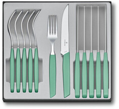 Выпечка и приготовление Victorinox Набор столовых приборов Swiss Modern 12 предметов 6.9093.12W.12/6.9096.12W