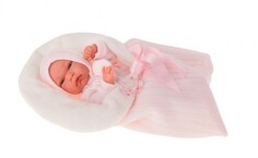 Куклы и одежда для кукол Munecas Antonio Juan Кукла-младенец Эльза в розовом 33 см