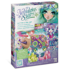 Аппликации для детей Nebulous Stars Набор аппликаций из фольги для девочек Волшебный блеск