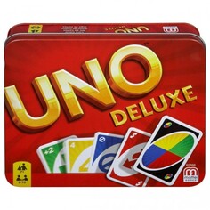Настольные игры Mattel Настольная игра Уно - версия люкс