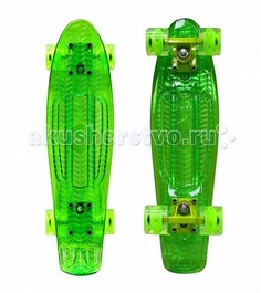 Скейтборды Y-Scoo Скейтборд Penny board RT 22 Shine (светящиеся колеса)