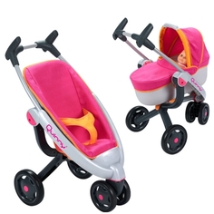 Коляски для кукол Коляска для куклы Smoby 2 в 1 Maxi Cosi