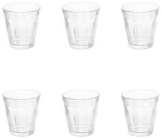 Набор стаканов французских PICARDIE прозрачные 6шт 310мл DURALEX 1028AB06A0111