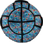 Тюбинг X-Match Люкс Pro S, Воздушные шары, 100 см (во8750-1)