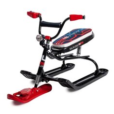 Снегокат Nika, Snowdrive, СНД3/SD5, kids snowdrive5, велоруль, амортизация, фонарик