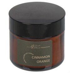 Свеча декоративная ароматическая, в стакане, Stella Fragrance, St Cinnamon Orange, 50 гр, SF0420