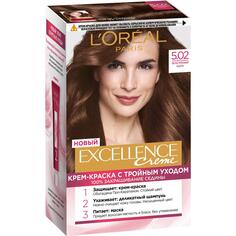 Краска для волос LOreal Paris Excellence 5.02 Обольстительный каштан L'Oreal