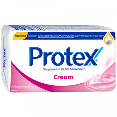 Мыло туалетное Protex Cream антибактериальное, 150 г