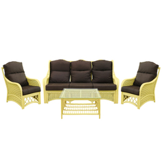 Комплект мебели Rattan Grand Cottage Honey 4 предмета