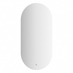 Зеркало Evoform с LED-подсветкой 21,5 W 50х100 см Сенсорный выключатель Теплый белый свет