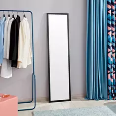 Зеркало декоративное напольное Inspire Альпы прямоугольное 40x160 см цвет черный