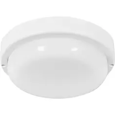 Светильник настенно-потолочный светодиодный Inspire 12 Вт IP65 круг нейтральный белый свет цвет белый