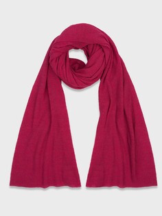 Палантин из шерсти оттенка фуксия (222*73) Elis