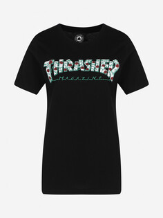 Футболка женская Thrasher Roses, Черный