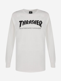 Лонгслив мужской Thrasher Skate Mag, Белый