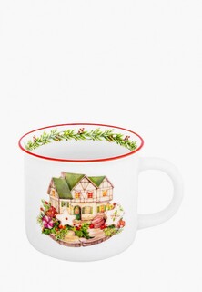Кружка Elan Gallery 355 мл 13х9,5х8,8 см Домики для гномиков