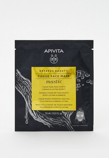 Тканевая маска для лица Apivita Express Beauty, с Мастикой,15 мл