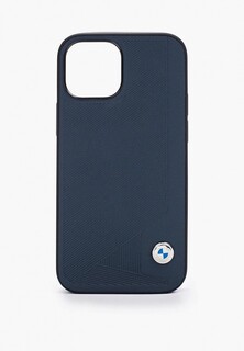 Чехол для iPhone BMW 13 mini, Signature Genuine leather Seat Debossed Hard Navy