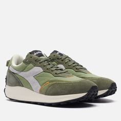 Мужские кроссовки Diadora Race Suede SW, цвет оливковый