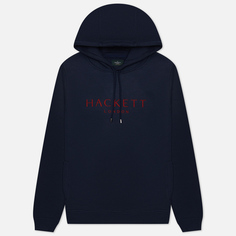 Мужская толстовка Hackett Heritage Hoodie, цвет синий