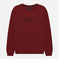 Мужская толстовка Hackett Heritage Crew, цвет бордовый