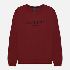 Мужская толстовка Hackett Heritage Crew, цвет бордовый, размер XL