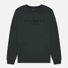 Мужская толстовка Hackett Heritage Crew, цвет зелёный, размер XL