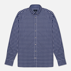 Мужская рубашка Hackett Large Fine Gingham, цвет синий
