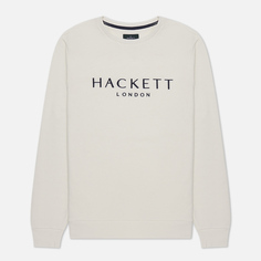 Мужская толстовка Hackett Heritage Crew, цвет белый, размер M