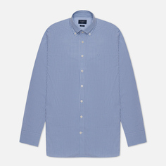 Мужская рубашка Hackett Essential Gingham, цвет голубой, размер XL