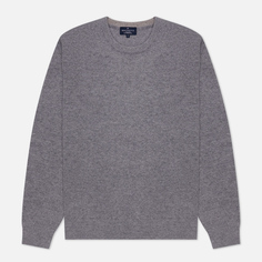 Мужской свитер Hackett Lambswool Crew, цвет серый, размер S