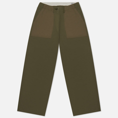 Женские брюки Alpha Industries Fatigue Mod, цвет оливковый