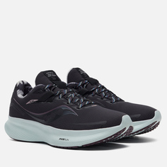 Женские кроссовки Saucony Ride 15 Runshield, цвет чёрный