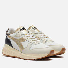 Женские кроссовки Diadora Heritage Venus Metallic Animalier, цвет бежевый, размер 40 EU