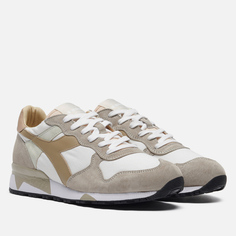 Мужские кроссовки Diadora Heritage Trident 90 S. Stone Wash, цвет бежевый, размер 44 EU
