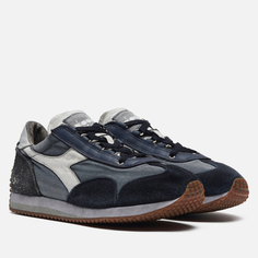 Мужские кроссовки Diadora Heritage Equipe Dirty Stone Wash, цвет синий, размер 46 EU