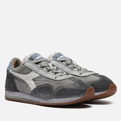 Мужские кроссовки Diadora Heritage Equipe Dirty Stone Wash, цвет серый, размер 45.5 EU