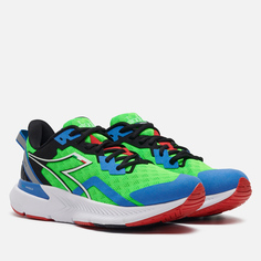 Мужские кроссовки Diadora Mythos Blushield Volo 3, цвет зелёный, размер 45.5 EU