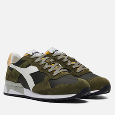 Мужские кроссовки Diadora Heritage Trident 90 Ristop, цвет зелёный, размер 42 EU