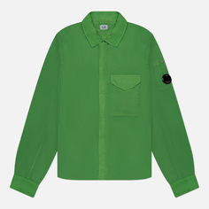 Мужская куртка ветровка C.P. Company Chrome-R Zipped, цвет зелёный, размер M