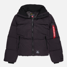 Женский пуховик Alpha Industries Sierra Short, цвет чёрный