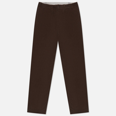 Мужские брюки Alpha Industries Corduroy Fatigue, цвет коричневый