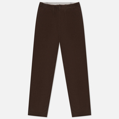 Мужские брюки Alpha Industries Corduroy Fatigue, цвет коричневый, размер 34