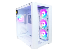 Корпус Powercase Vision ATX без БП White CVWA-L4