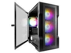 Корпус 1stPlayer Trilobite T3 Black T3-BK-4F1