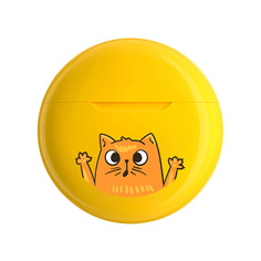Наушники Qumo Vibe Cat ВТ 0100 Yellow 42363