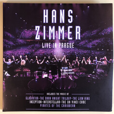 Саундтрек Eagle Records Hans Zimmer — LIVE IN PRAGUE (COLOURED VINYL) (4LP