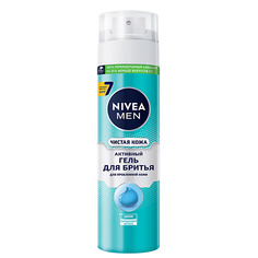 Гель для бритья NIVEA MEN Активный гель для бритья "Чистая Кожа"
