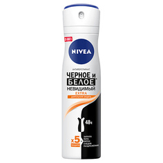 Дезодорант-спрей NIVEA Дезодорант-антиперспирант спрей "Черное и белое" Невидимый EXTRA