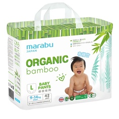 MARABU Подгузники-трусики, Organic Bamboo, размер L 42